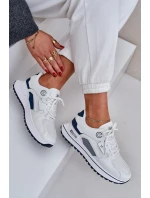 Sportovní Boty Tenisky Dámské Big Star NN274A103 HI-POLY SYSTEM Bílá-Námořnická Sportovní Boty Tenisky Dámské Big Star NN274A103 HI-POLY SYSTEM Bílá-Námořnická