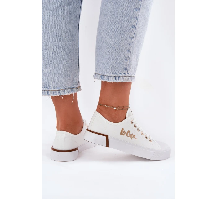 Dámské Textilní Tenisky model 21693288 Bílé - Lee Cooper