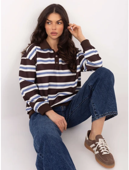 Bluzka IT BZ  ciemny brązowy model 21834306 - FPrice