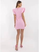 Sukienka LK SK model 21156208 różowy - FPrice Sukienka LK SK model 21156208 różowy - FPrice