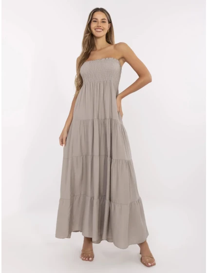 Sukienka MI SK model 21156200 ciemny bezowy - FPrice