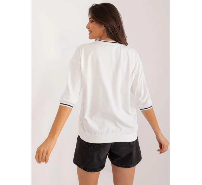 Bluzka RV BZ model 21271994 ecru - FPrice