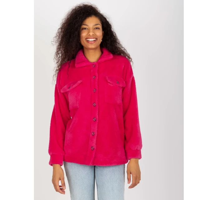 Koszula RV KS model 21127131 fuksjowy - FPrice Koszula RV KS model 21127131 fuksjowy - FPrice