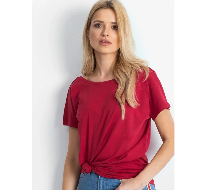 Tričko RV TS 4662.04X kaštanová Tričko RV TS 4662.04X kaštanová