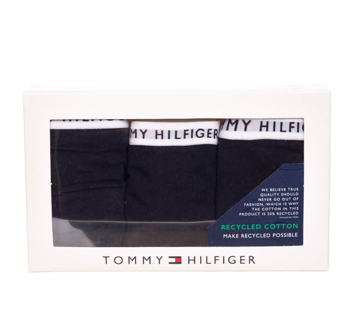 Tommy Hilfiger 3Pack tanga kalhotky UW0UW02829 Black