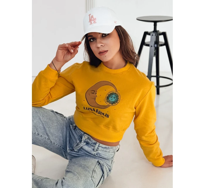 Dámský top LUNA žlutý FashionStreet BY1345