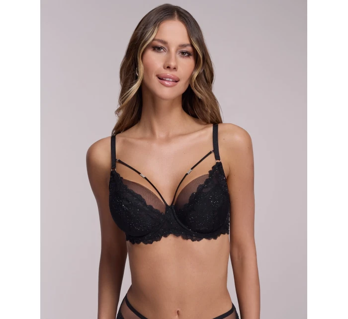 Podprsenka Soft  Black Maxi Bra model 21397817 - Ava