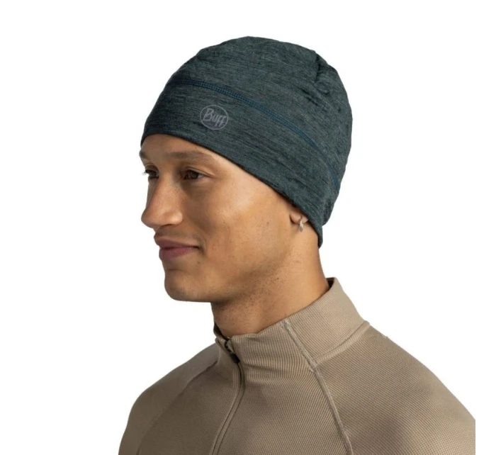 BUFF MERINO LIGHTWEIGHT BEANIE MULTISTRIPES FOREST čepice BUFF MERINO LIGHTWEIGHT BEANIE MULTISTRIPES FOREST čepice