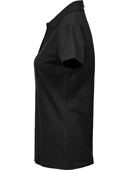 TJ Dámské luxusní piqué polo s výstřihem do V 18. black model 22497444 - Tee Jays TJ Dámské luxusní piqué polo s výstřihem do V 18. black model 22497444 - Tee Jays