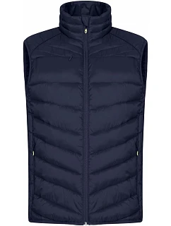 Vest Men Pánská prošívaná vesta dark navy model 22454717 - Clique