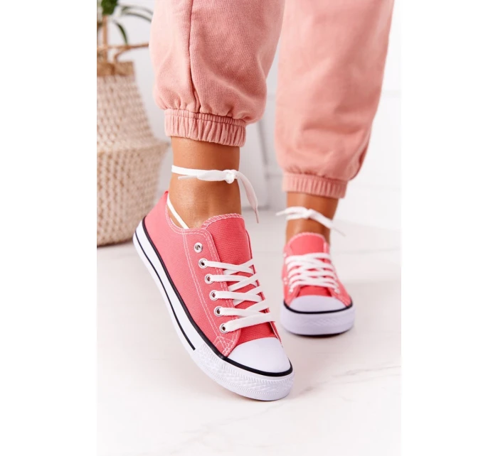 Dámské Klasické Tenisky Korálové model 21558078 - Boto Dámské Klasické Tenisky Korálové model 21558078 - Boto