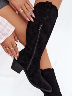 Kozačky Kovbojky Dámské Černé model 21821849 - Boto