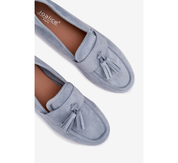 Dámské mokasíny s podrážkou a modré model 21919076 - Boto Dámské mokasíny s podrážkou a modré model 21919076 - Boto