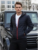 Pánská přechodná bunda TX4401 tmavě modrá - FashionStreet