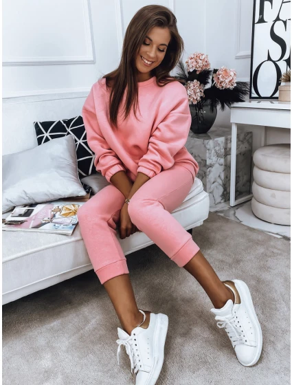 Dámská tepláková souprava ARIELLA PREMIUM růžová FashionStreet AY0733