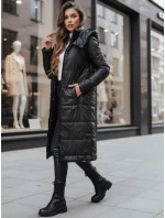 Dámská přechodná bunda ORVITA prošívaná s kapucí černá FashionStreet TY5024z Dámská přechodná bunda ORVITA prošívaná s kapucí černá FashionStreet TY5024z