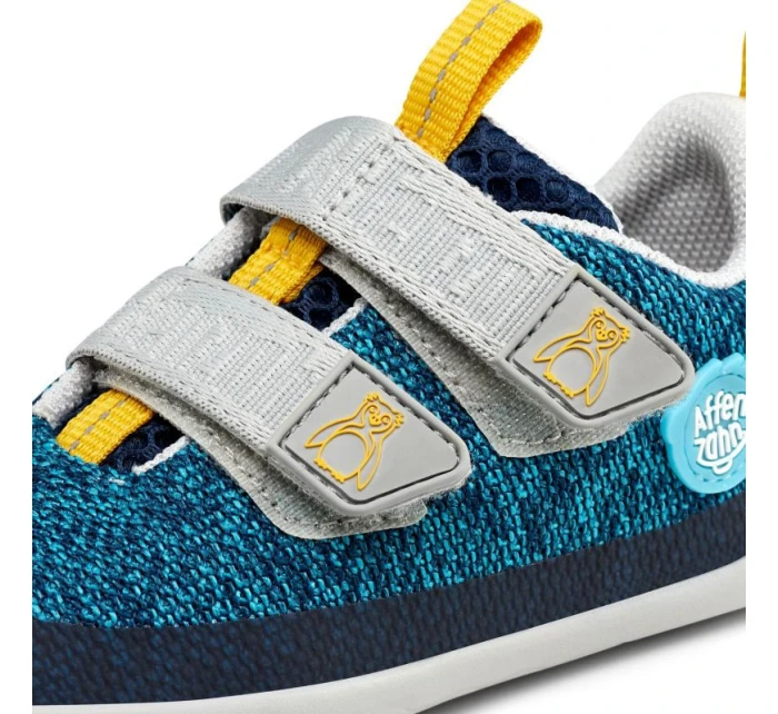 Barefoot boty Affenzahn Sneaker Knit Happy Penguin Jr 00397-30001