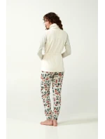 Béžová fleecová vesta model 20517342 - Vamp Béžová fleecová vesta model 20517342 - Vamp