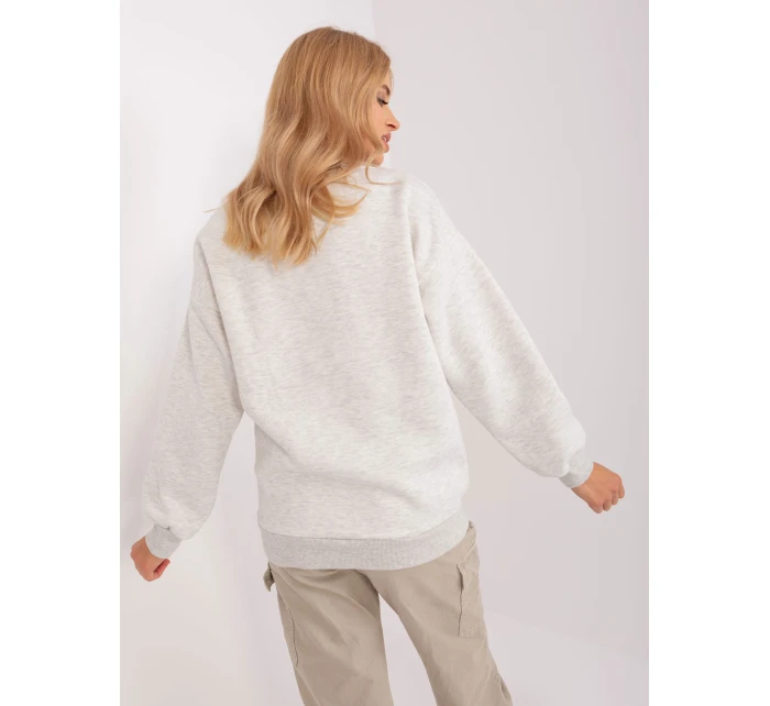 Mikina EM BL 617 9.11X světle šedá Mikina EM BL 617 9.11X světle šedá