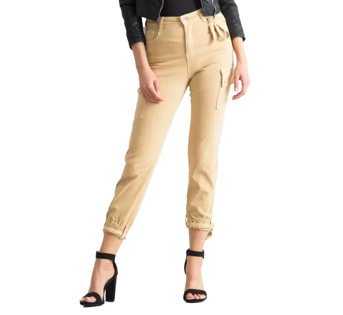 Kalhoty JMP SP 166 D.92P béžová