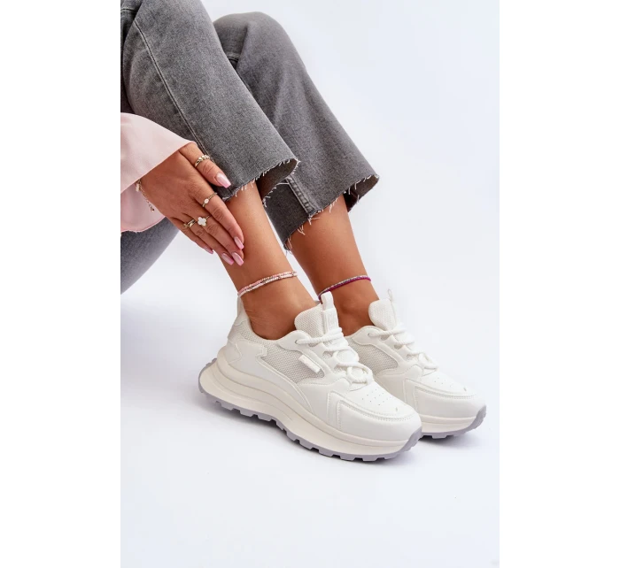 HI-POLY SYSTEM Big Star Dámské Tenisky Bílé HI-POLY SYSTEM Big Star Dámské Tenisky Bílé