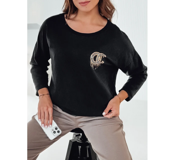 Dámská oversize halenka černá Dstreet model 21982031 - FashionStreet