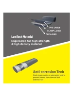 OVÁLNÝ RÁM BAZÉNU 366X76CM ULTRA SILNÝ 12016V63