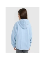 Dívčí volný fleece s kapucí model 21907156 - 4F