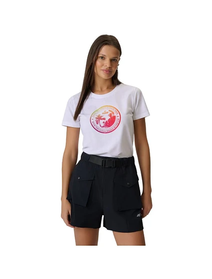 Dámské tričko 4F F2718 bílé 4FWSS26TTSHF2718 10S Dámské tričko 4F F2718 bílé 4FWSS26TTSHF2718 10S