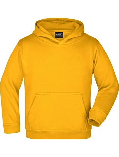 Daiber JN 47K Dětská mikina s kapucí 02.047K gold yellow