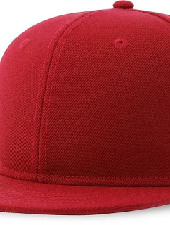 Atlantis Headwear Snap Back-S 6 panelová baseballová kšiltovka 33.0255 red