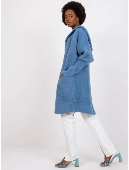 Dámský kabát MBM PL model 17517498 tmavě modrý - FPrice