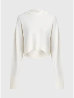 Dámská mikina 000QS7000E 101 ecru - Calvin Klein