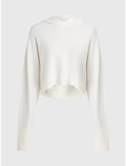 Dámská mikina 000QS7000E 101 ecru - Calvin Klein