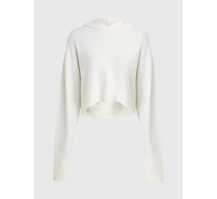 Dámská mikina 000QS7000E 101 ecru - Calvin Klein