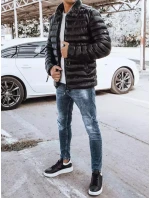 Pánská prošívaná bunda černá Dstreet TX4250