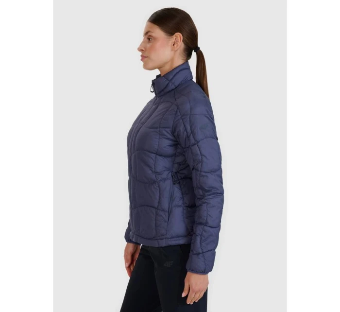 Dámská trekingová péřová bunda model 21434027 s výplní Primaloft Silver - 4F