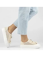 Dámské síťované tenisky na platformě béžové model 22116817 dámské - FILIPPO