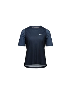 Cyklistické tričko POC W's Motion Air S/S Jersey, tmavě modré