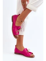 Dámské kožené baleríny model 21652447 - Zazoo