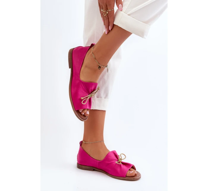 Dámské kožené baleríny model 21652447 - Zazoo