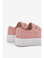 Dětské Tenisky Na Šněrování Big Star RR374011 Růžové Dětské Tenisky Na Šněrování Big Star RR374011 Růžové