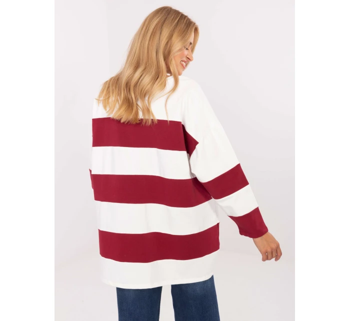 Bluzka RV BZ model 21309878 bordowy - FPrice