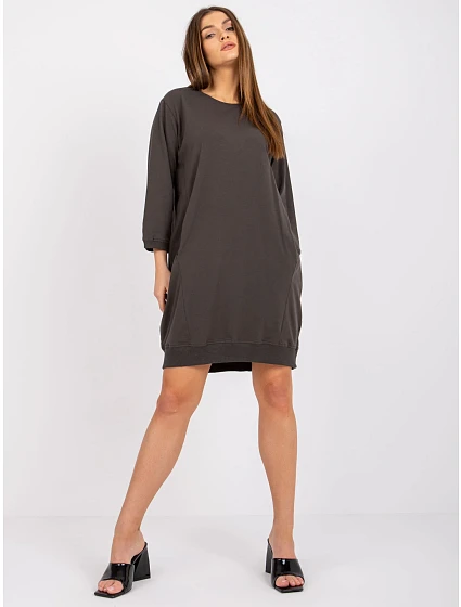 Šaty RV SK model 17462094 tmavá khaki - FPrice