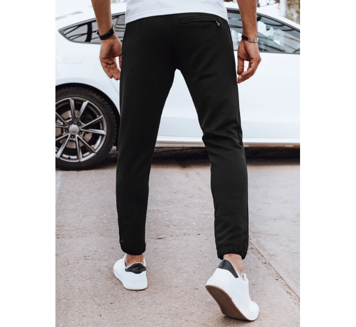 Pánské černé kalhoty FashionStreet jogger UX4263