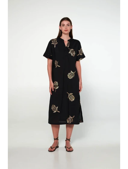 šaty s krátkými rukávy model 19697469 - Vamp šaty s krátkými rukávy model 19697469 - Vamp