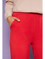 Monnari Kalhoty Bavlněné tepláky Multi Red