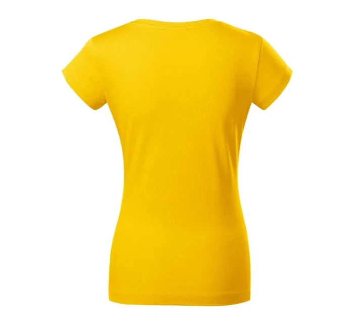 Fit V-neck tričko dámské žlutá Fit V-neck tričko dámské žlutá