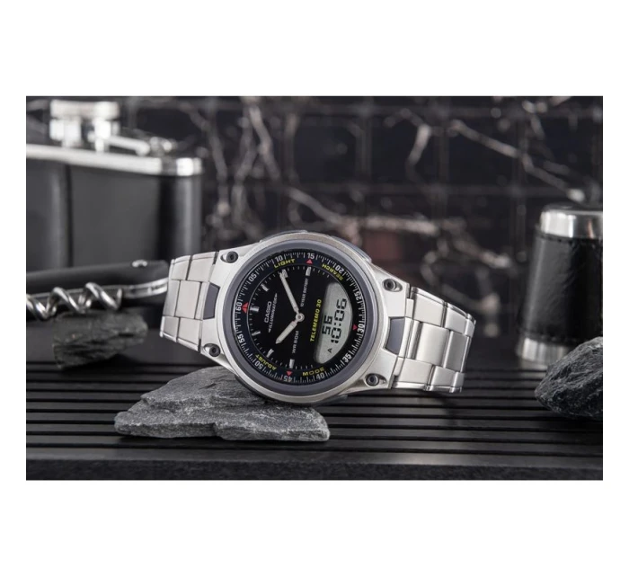 Pánské hodinky CASIO DUAL AW-80D-1AVDF + krabice Pánské hodinky CASIO DUAL AW-80D-1AVDF + krabice