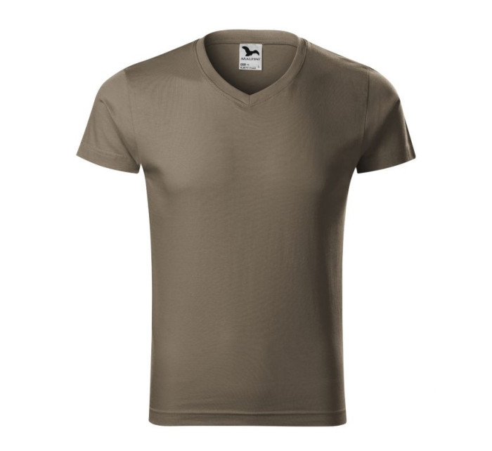 Pánské tričko s výstřihem do V Slim Fit M MLI-14629 - Malfini
